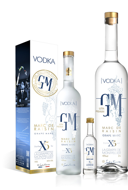 Vodka La Grappe De Montpellier